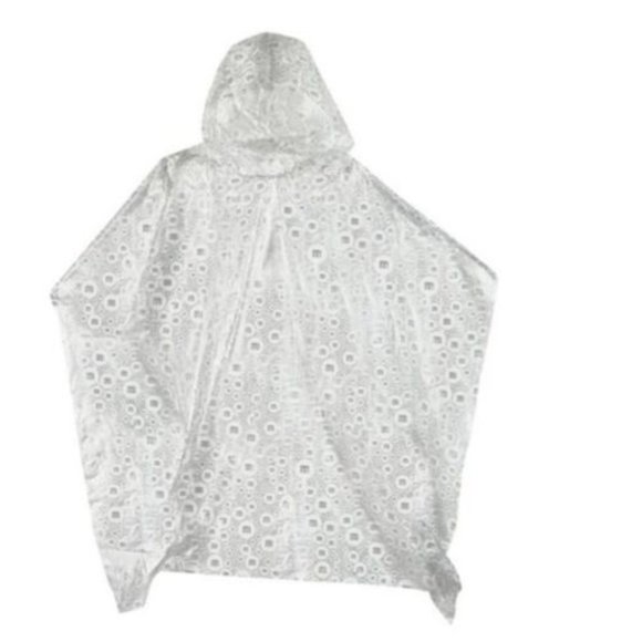 M&M Rain Poncho in Green Ball Keychain - Picture 6 of 6